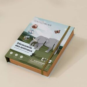 Coco Village Interactive & Magnetic Encyclopedia- Animal Discovery (FRENCH)